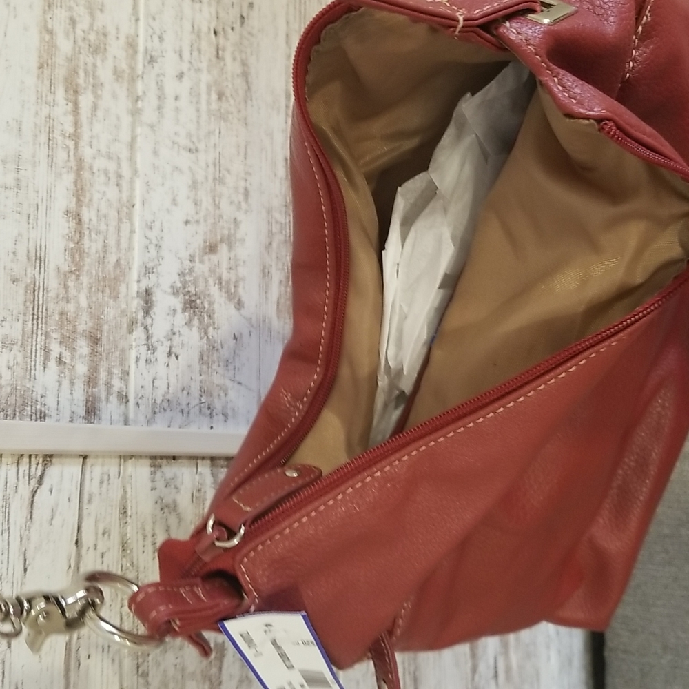 Rust Colored Handbag - image 4